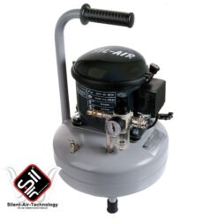 Flüsterkompressor Sie-Air mit einem 9 Liter Drucklufttank